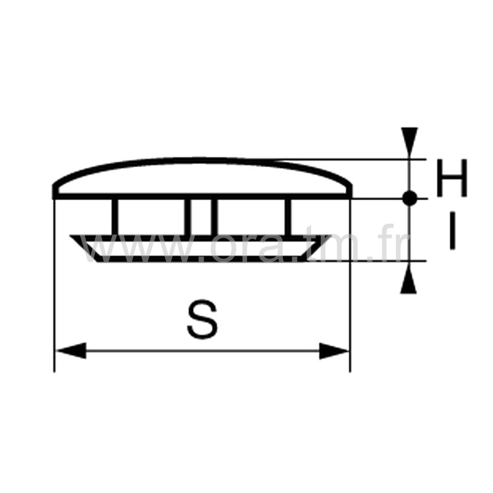 CTX - COUVRE TUBE A AILETTES - CYLINDRIQUE